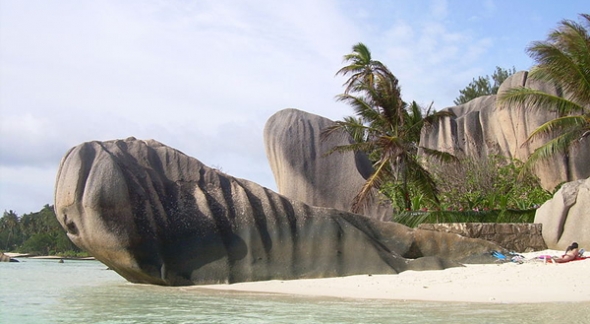 Anse Source d'Argent auf der Insel La Digue Foto: Waltermera182
